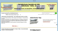 Desktop Screenshot of kellerfenster-online.de
